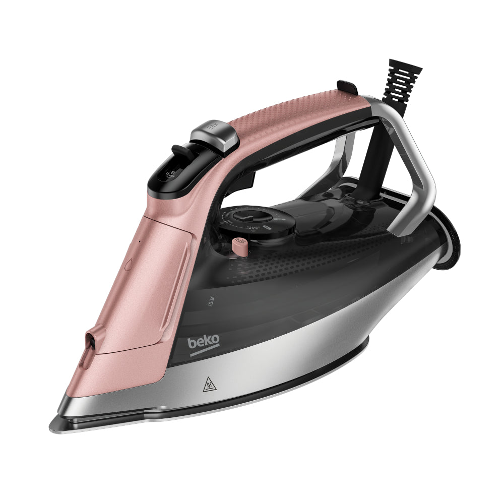 Beko Steam Iron 3000 Watt 350 ml Pink SIM 8130 P. Beko Steam Iron 3000 Watt 350 ml Pink SIM 8130 P.